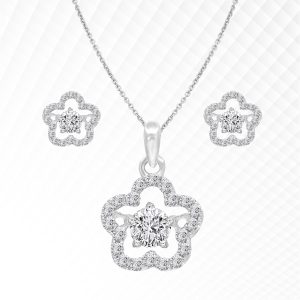 DANCING DIAMONDS EAR RING