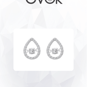 DANCING DIAMONDS EAR RING